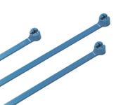 CABLE TIE DETECTABLE POLYPROPYLENE 93X2.3MM BLUE
